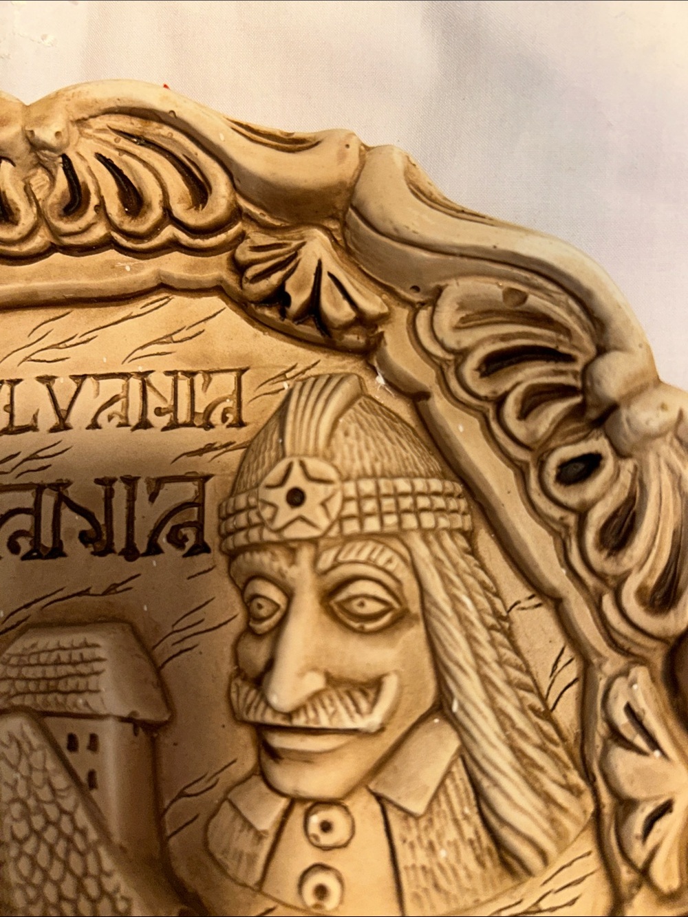 Romanian wall plaque or decorative 3D Transylvania region by Denaro RT. - Picture 5 of 13